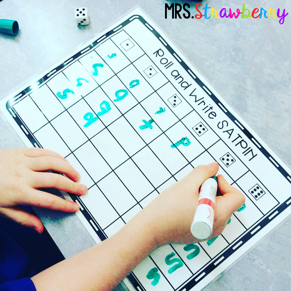 Click here for the SATPIN Roll and Write activity