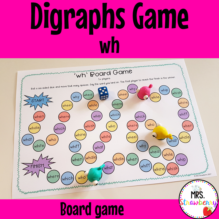 Digraphs wh Board Game