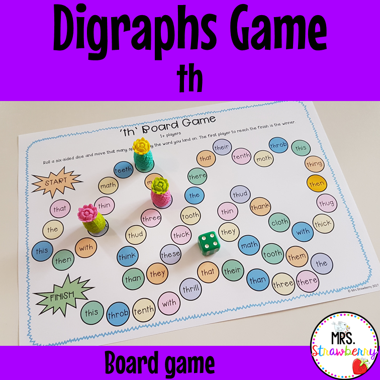 Digraphs th Board Game