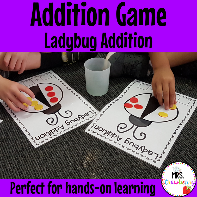 Ladybug Addition Activity