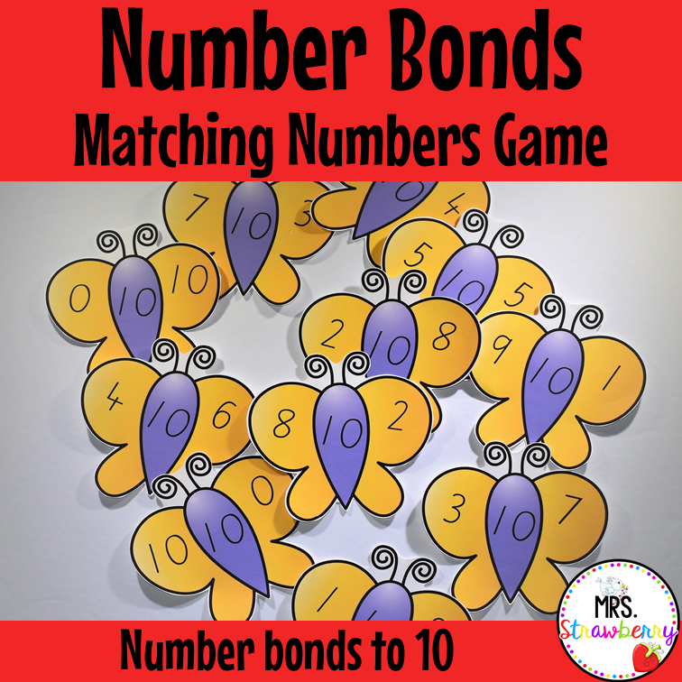 Number Bonds to 10 Matching Puzzle Game