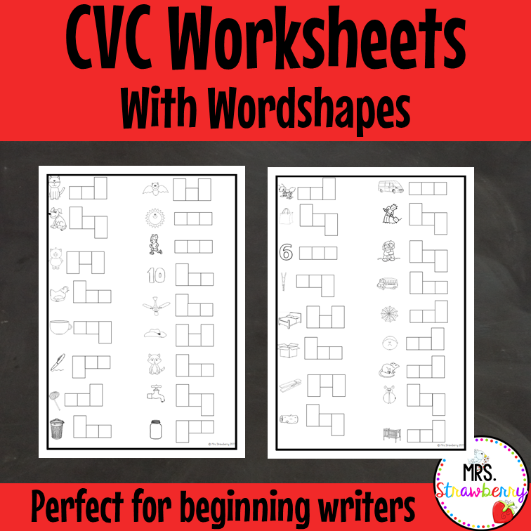 CVC  Worksheets