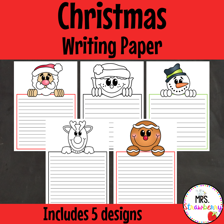 Christmas Writing Paper