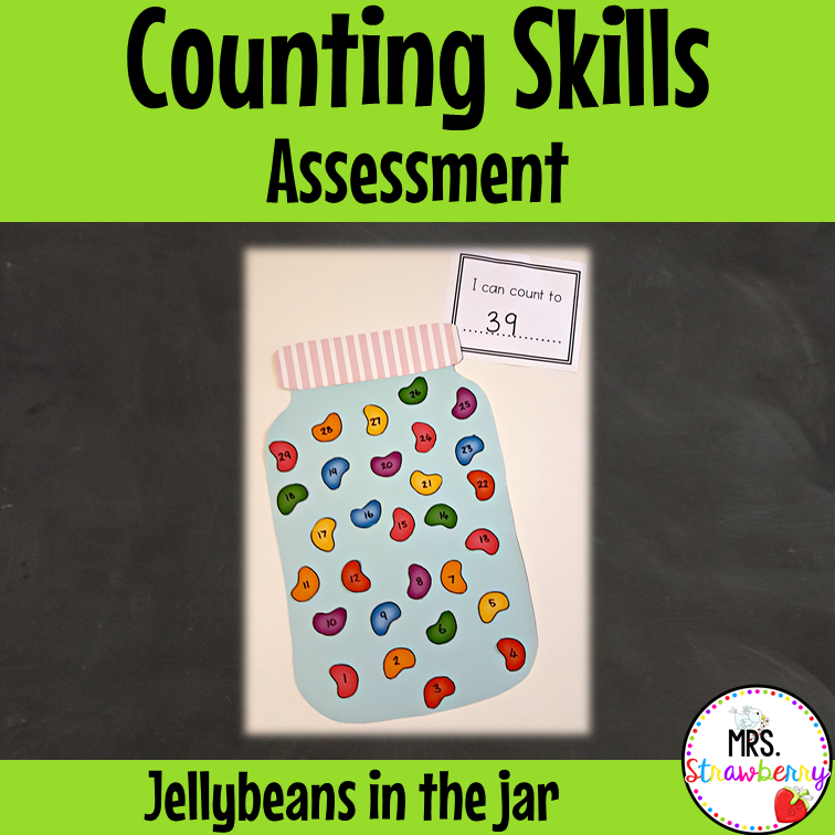 Counting Assessment Jellybeans in a Jar