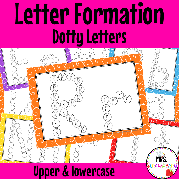 Letter Formation Practise Dotty Letters