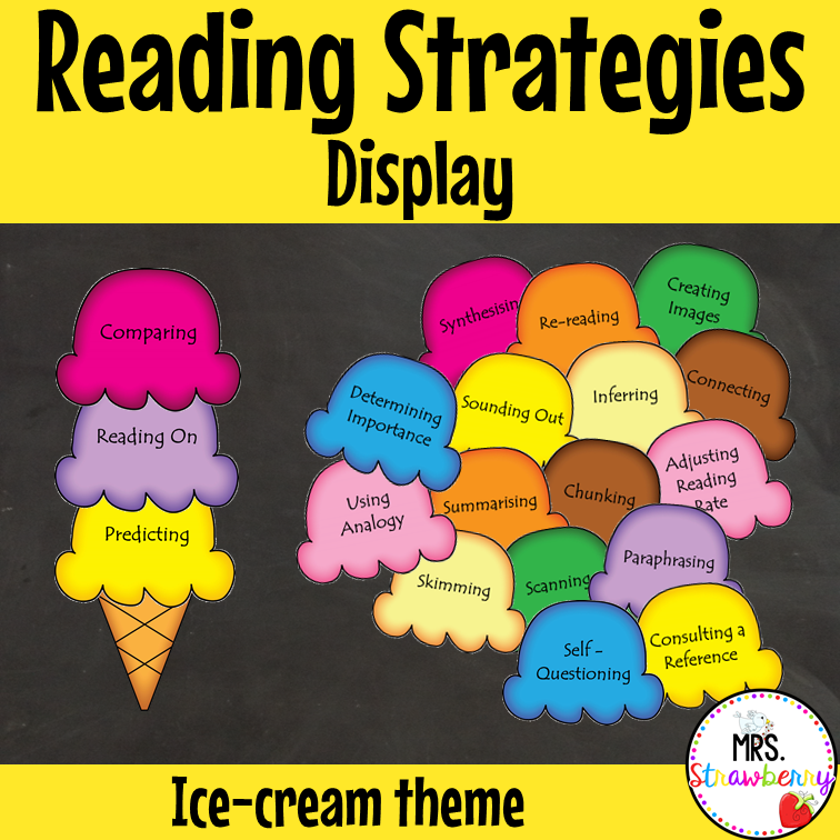 Reading Strategies Display