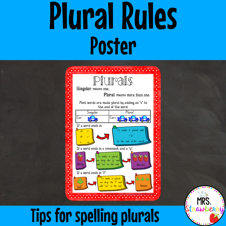 Plural Rules Poster