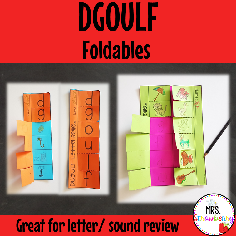 DGOULF Foldable Flip Books