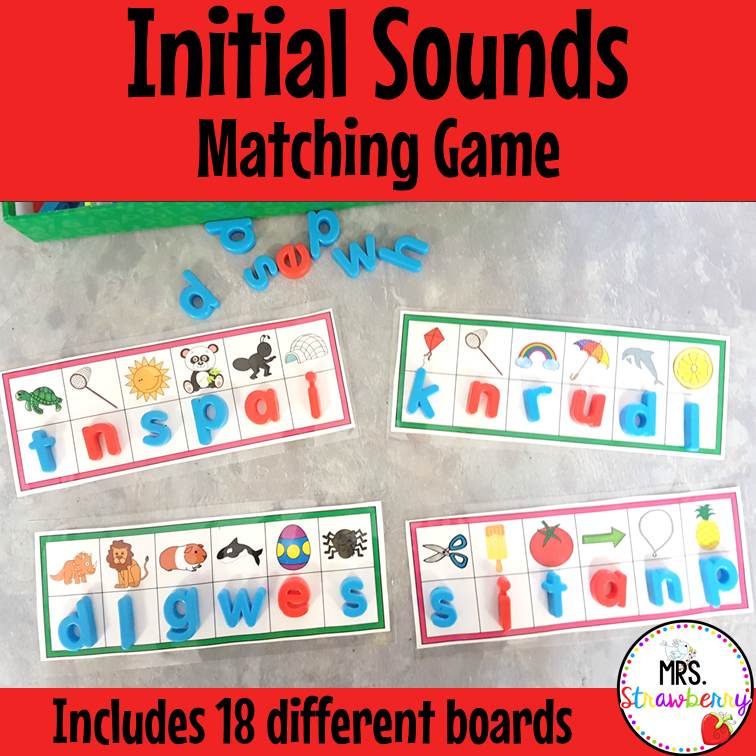 Initial Sounds Picture Match