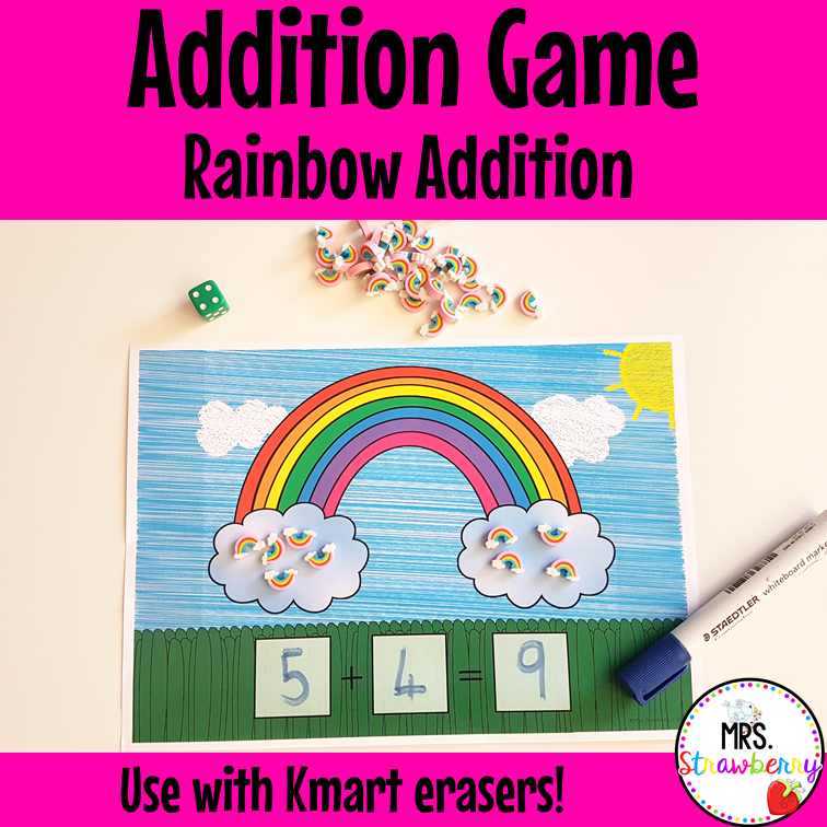 Rainbow Addition Activity