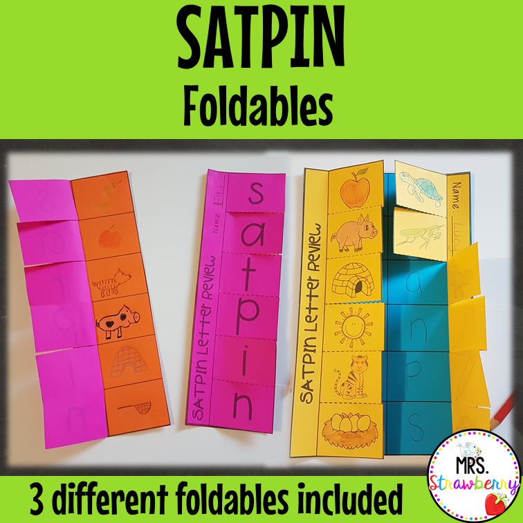 SATPIN Foldable Flip Books