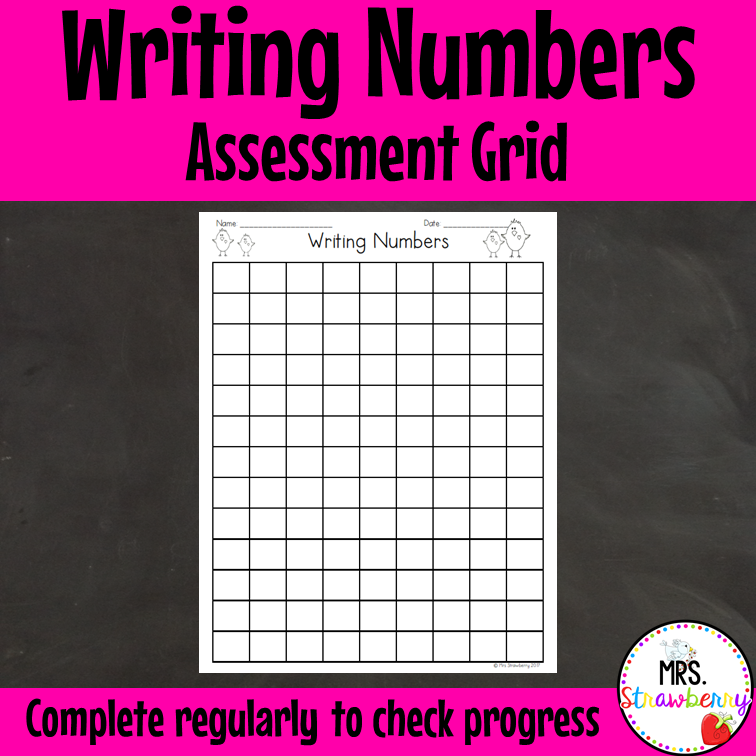 Writing Numbers to 100 and Beyond Assessment