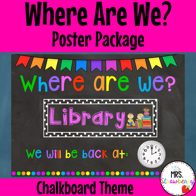 Where Are We Door Signs