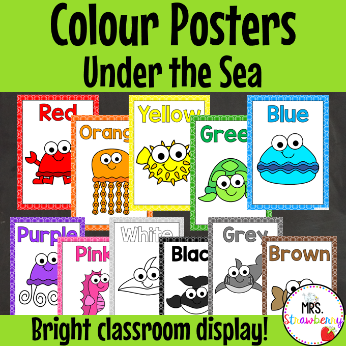 Under the Sea Colour Posters
