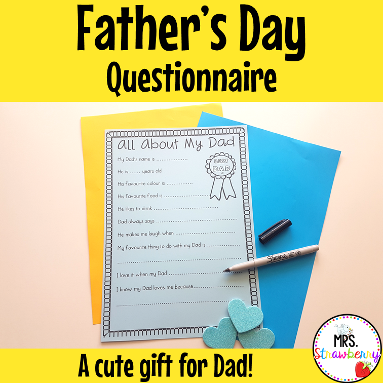 Fathers Day Questionnaire