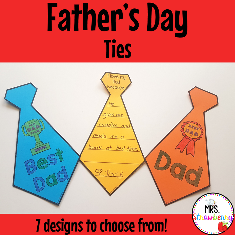 Father's Day Tie Activity