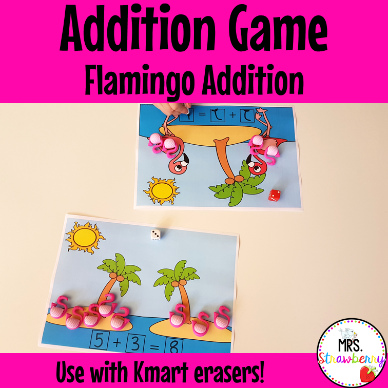 Flamingo Addition Activity
