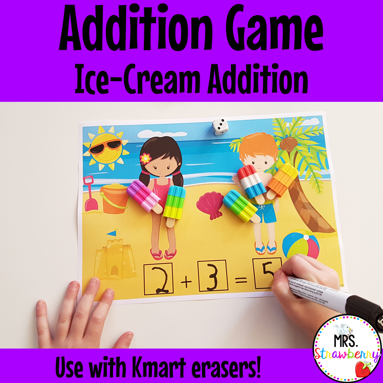 Ice Cream Addition Activity