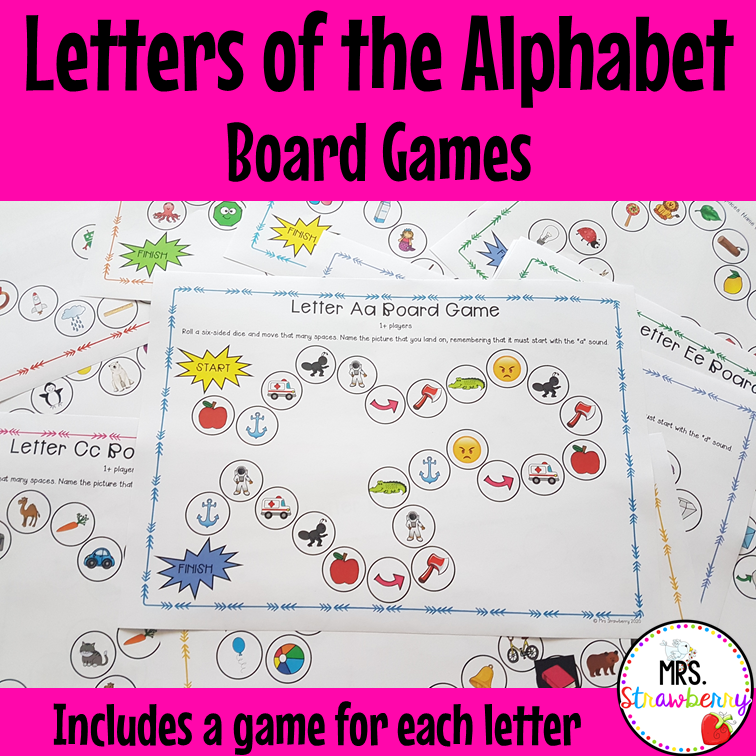 Alphabet Board Games