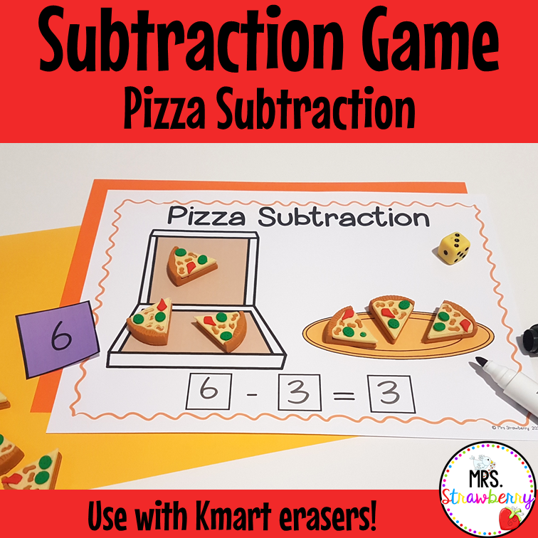 Pizza Subtraction Activity