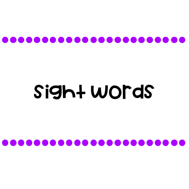 Sight Words