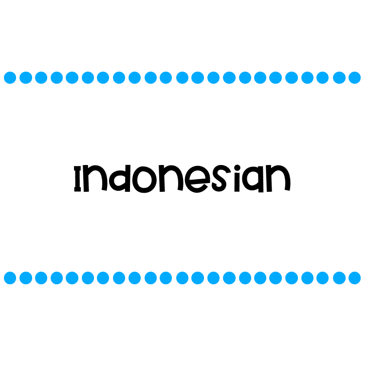 Indonesian