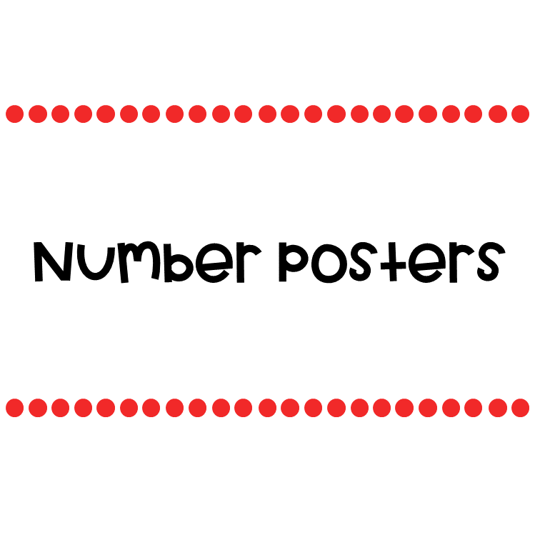 Number Posters