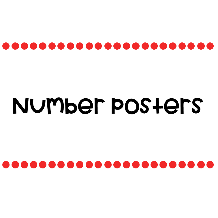Number Posters