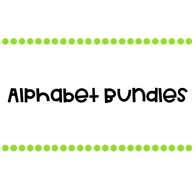 Alphabet Bundles