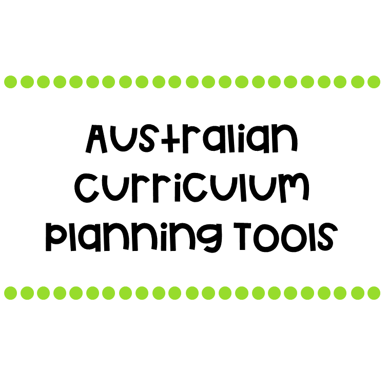 Australian Curriculum Planning Tools