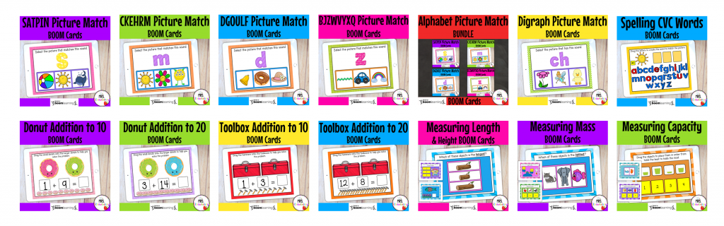 Click here to find Boom Cards from Mrs Strawberry