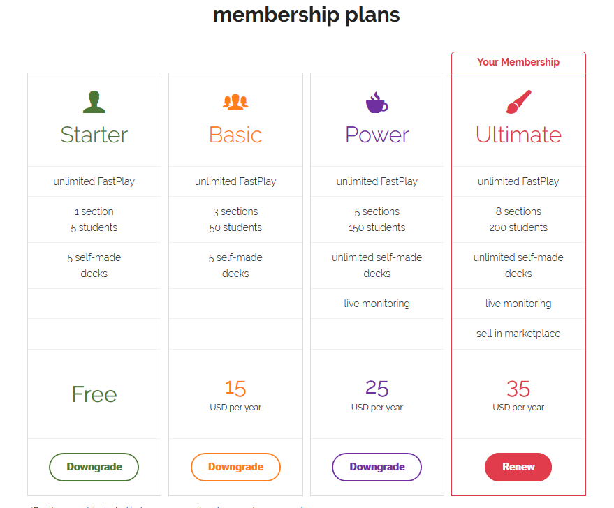 boom learning membership plans