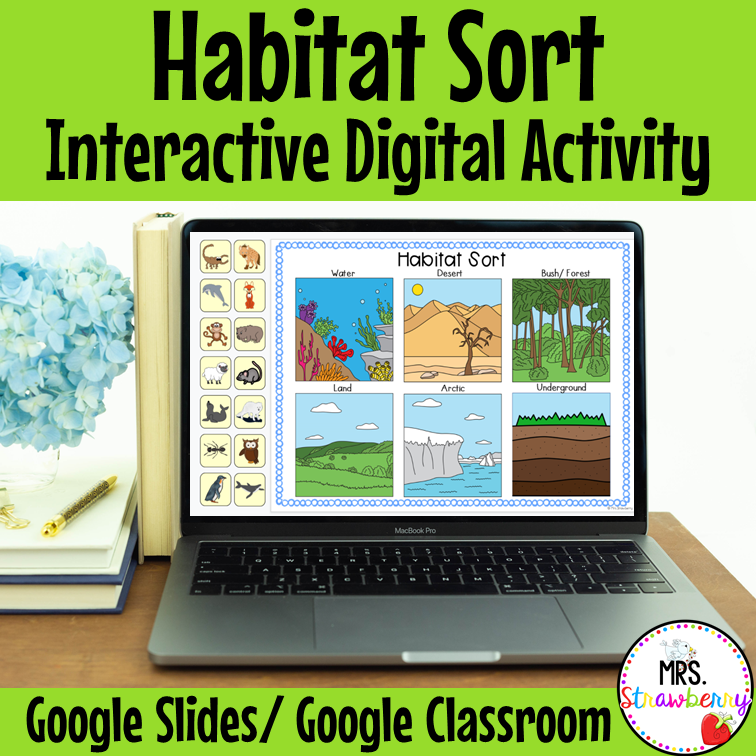 Digital Habitat Sort For Google Slides and Google Classroom