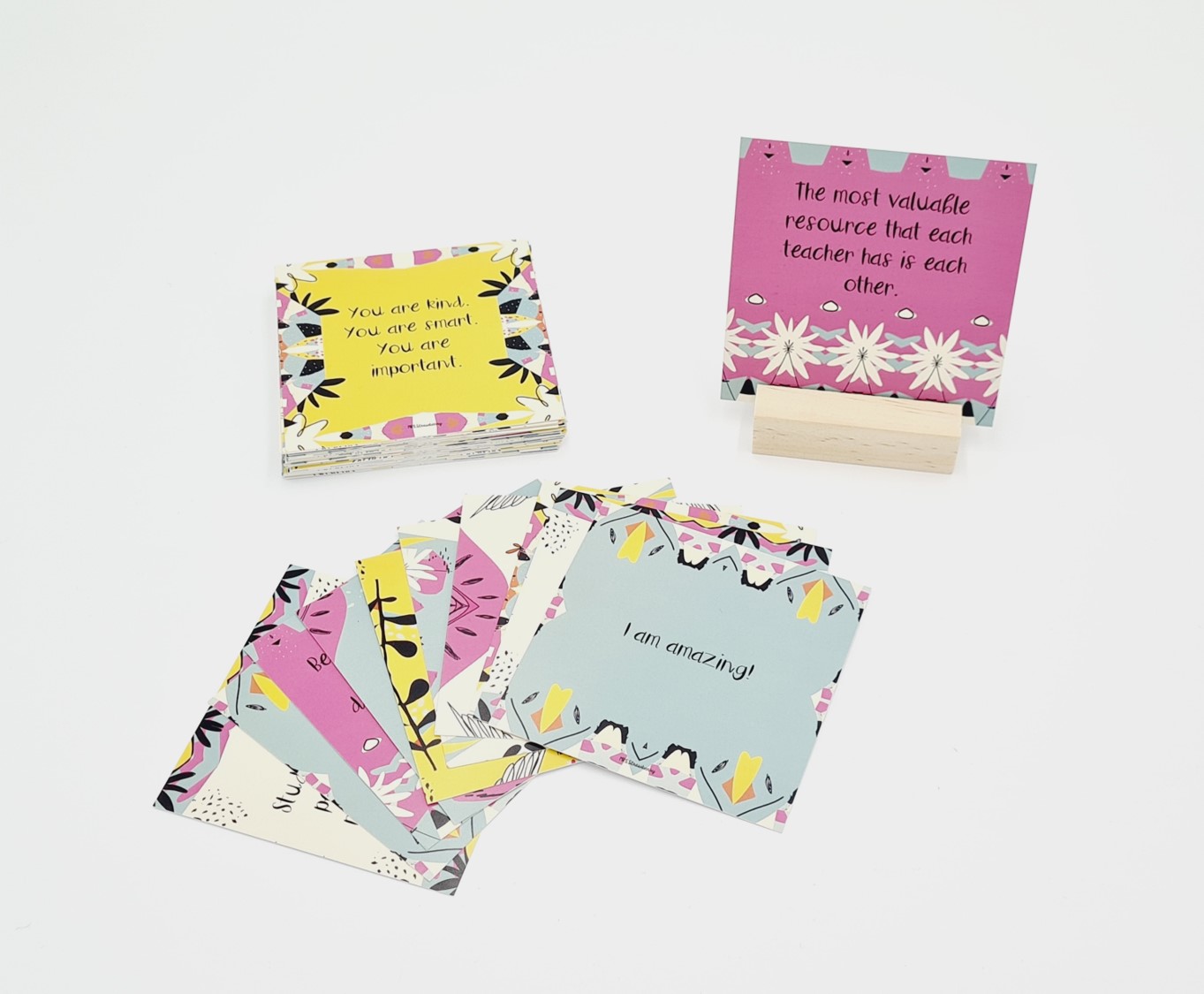 Teacher Affirmation Cards - Eccentric Set