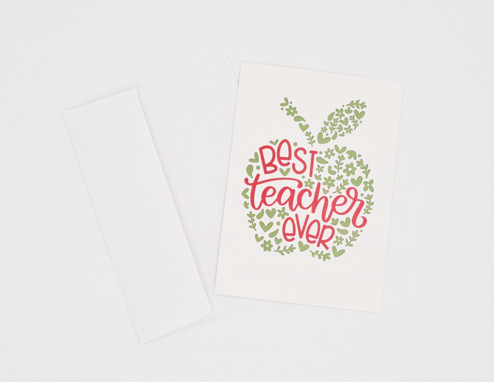 Teacher Thank You Cards