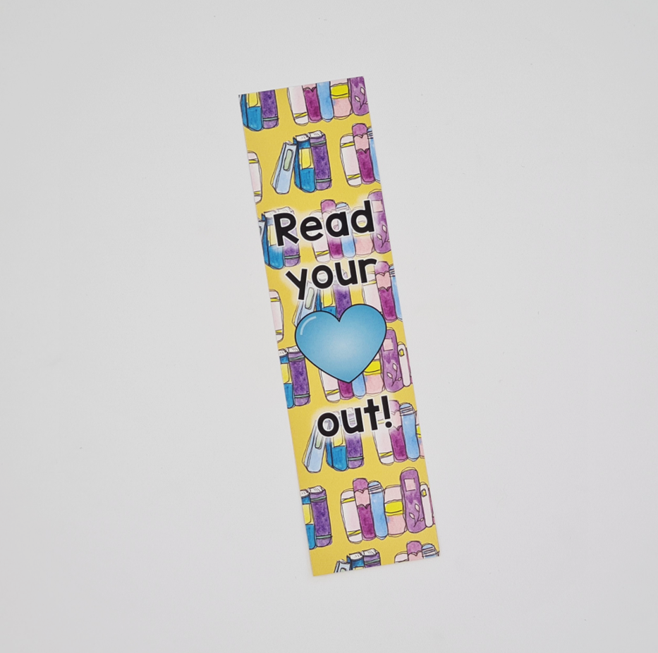 Student Bookmark: Read Your Heart Out