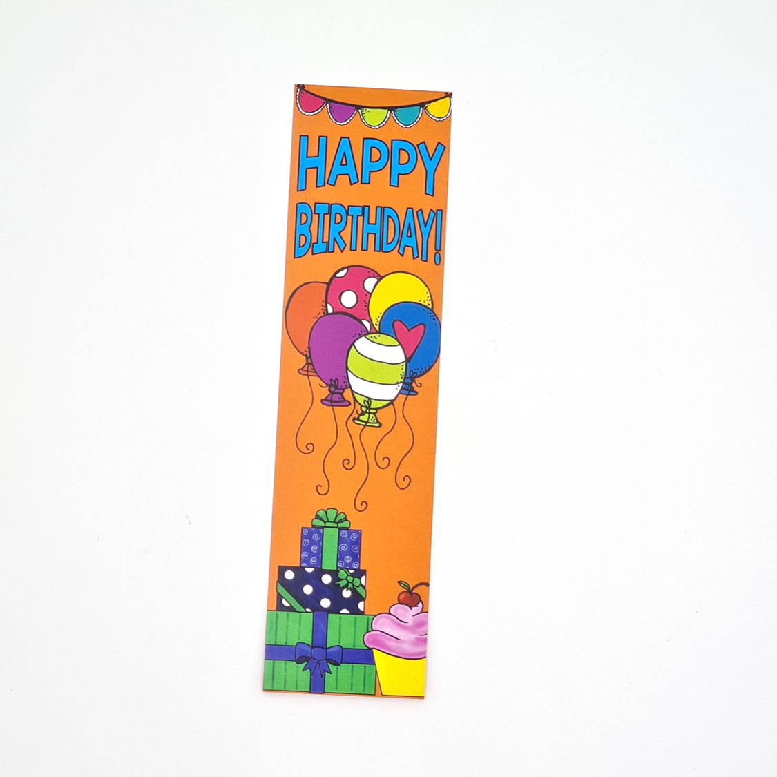 Happy Birthday Bookmark