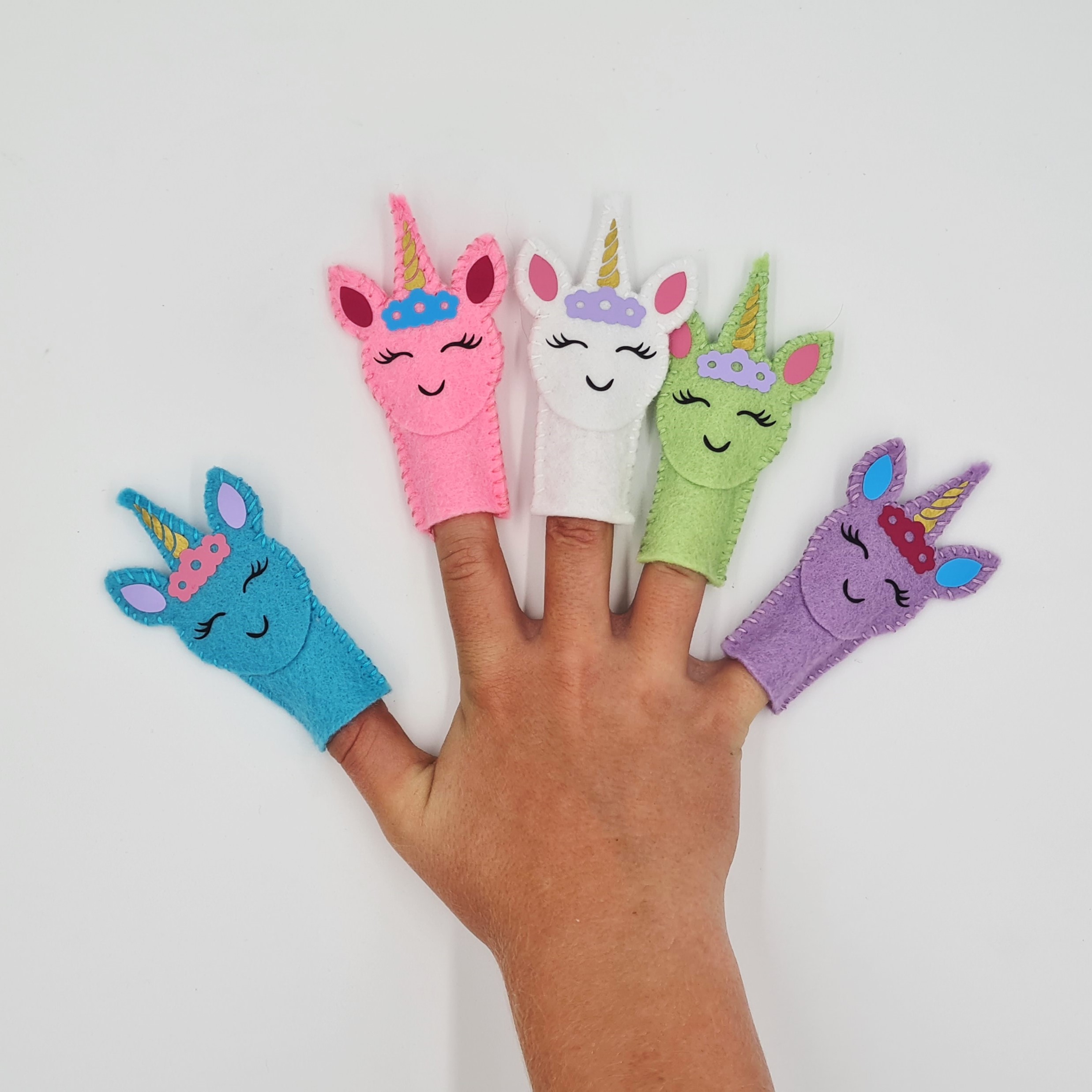 Unicorn Finger Puppets | Reading Pointers