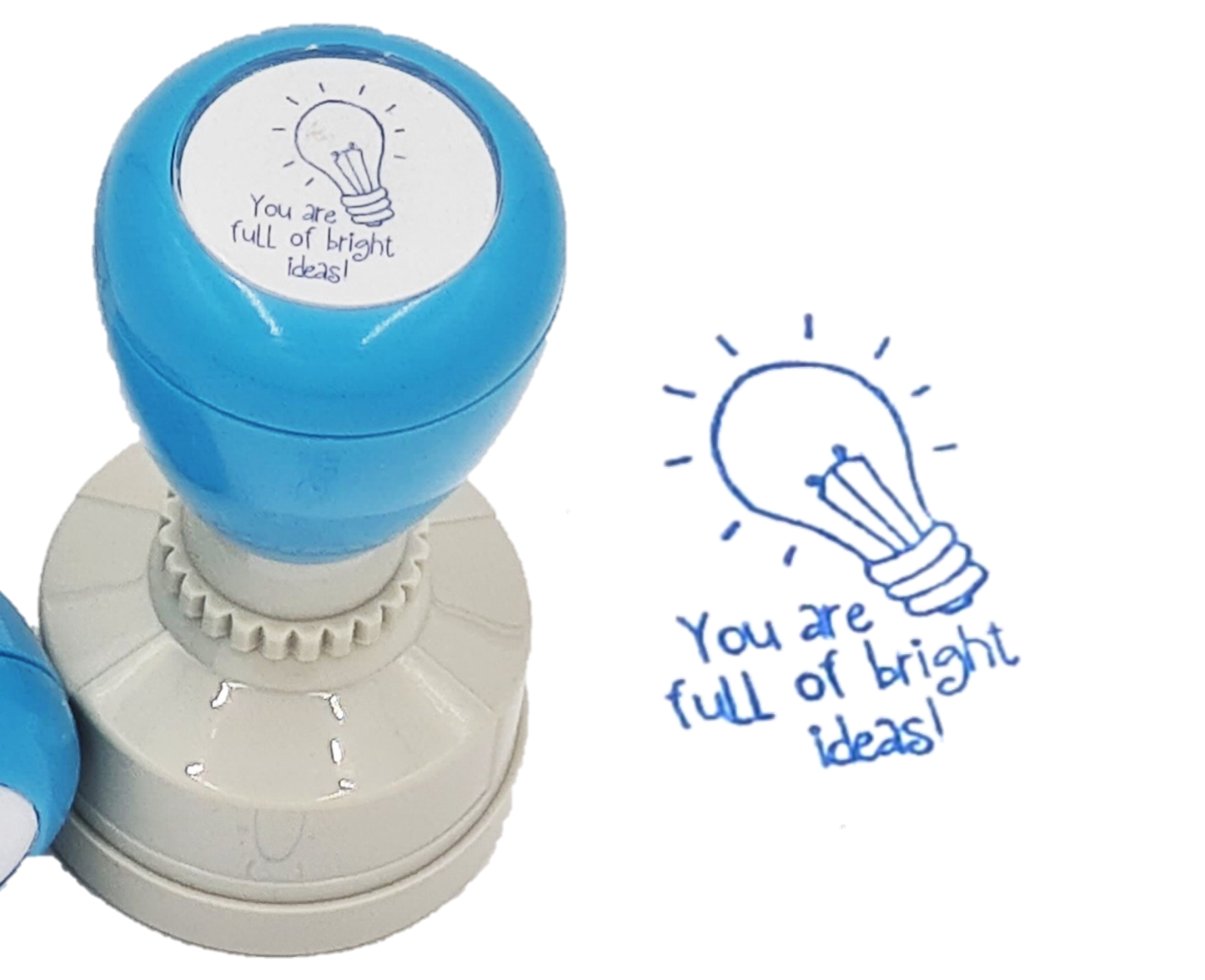 Teacher Stamp: You Are Full of Bright Ideas