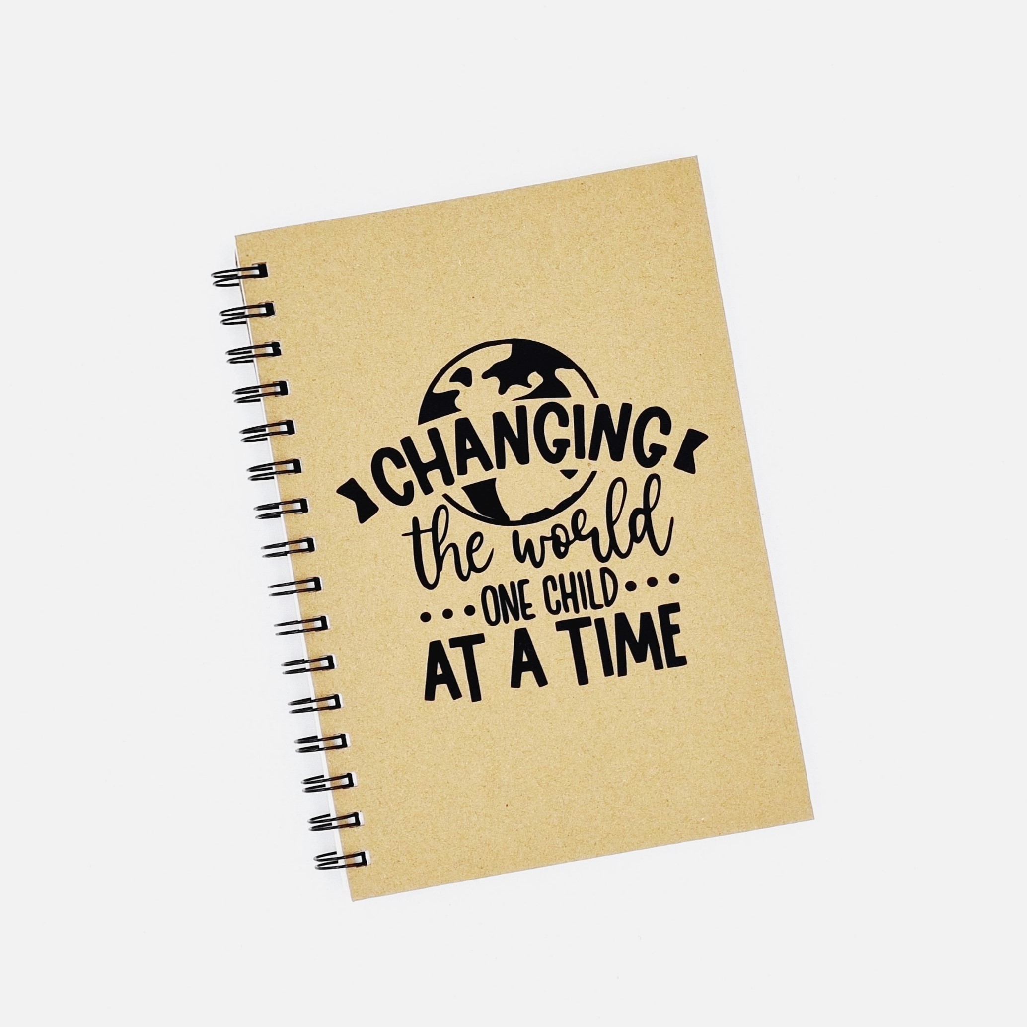A5 Teacher Notebook: Changing the World One Child at a Time