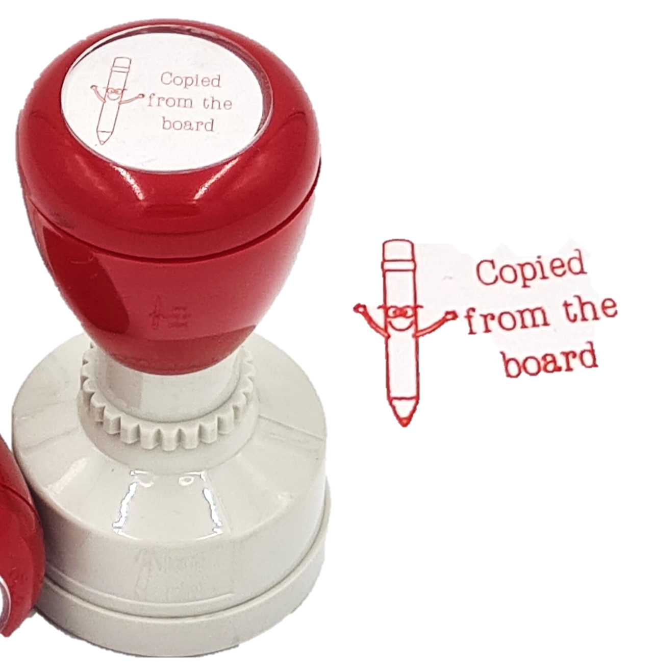 Teacher Stamp: Copied From the Board