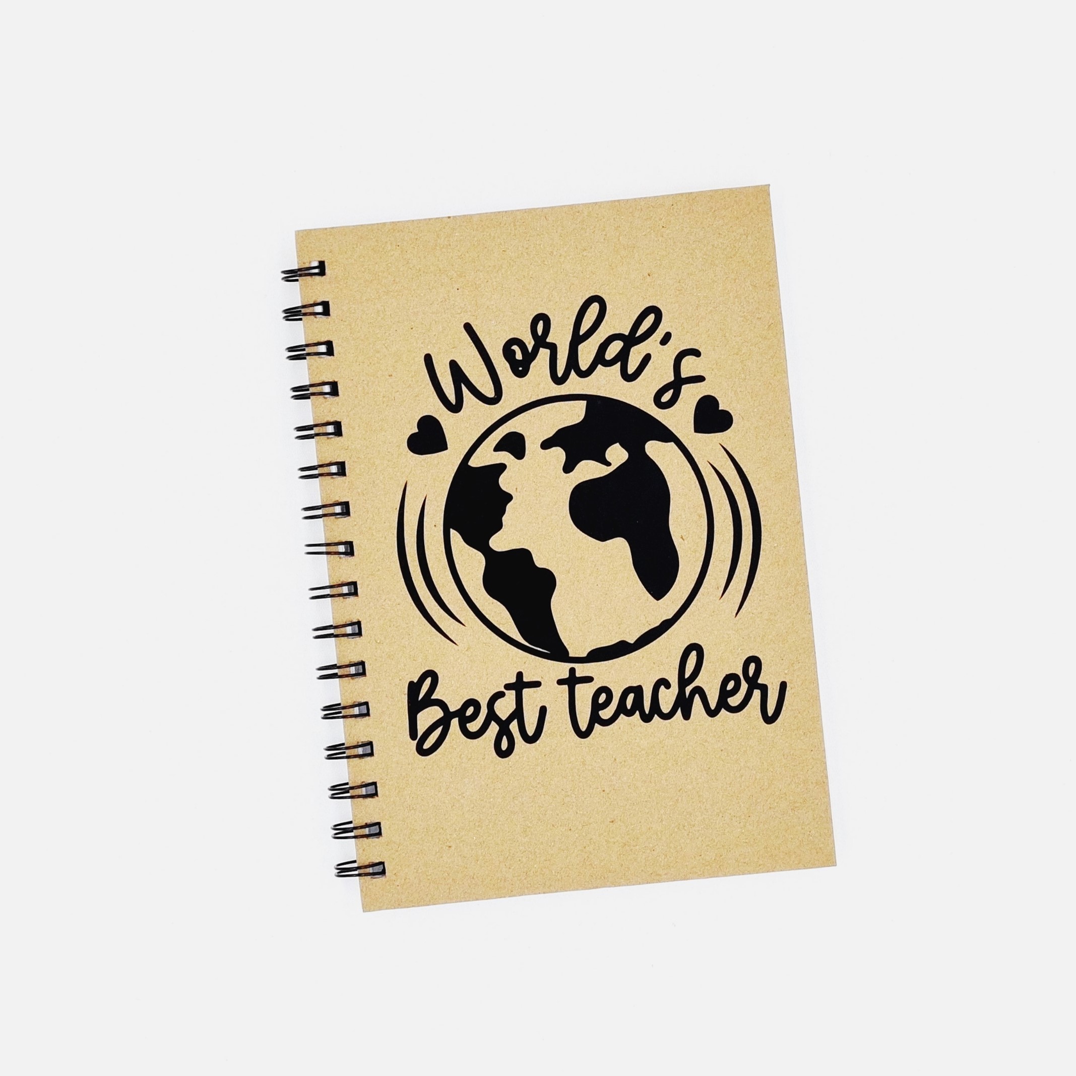 A5 Teacher Notebook: World's Best Teacher