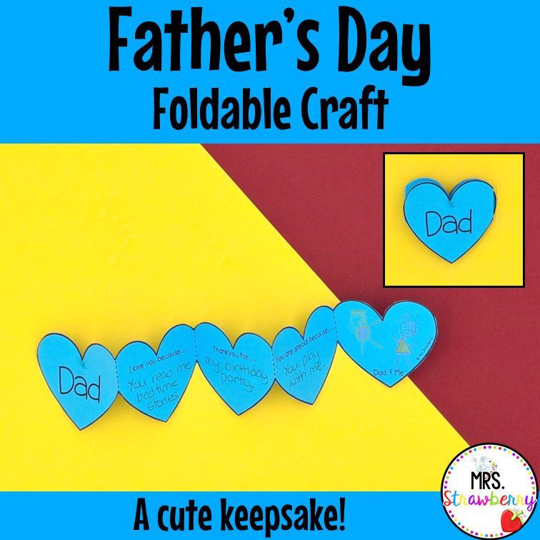 Father's Day Heart Foldable