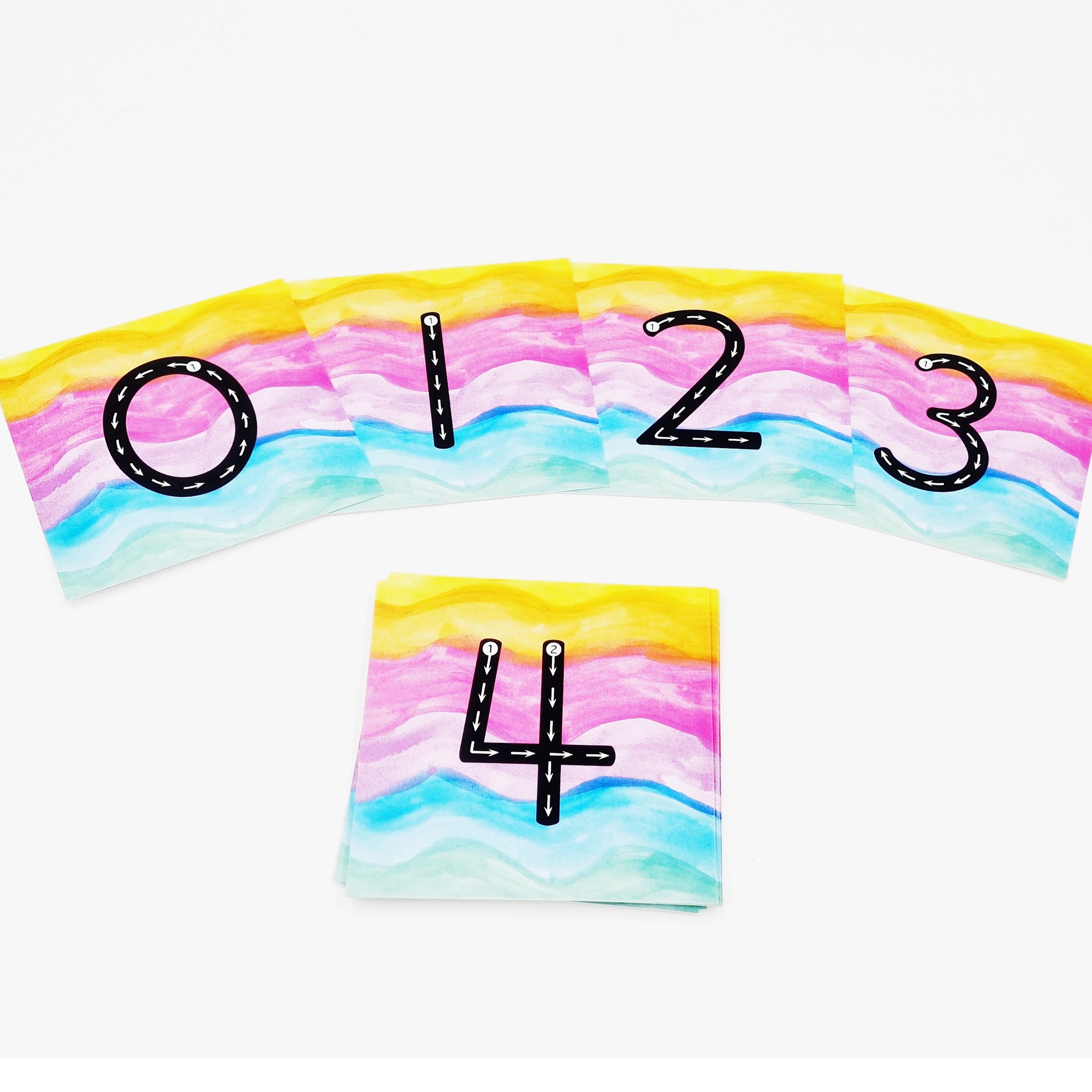 Letter and Number Formation Cards