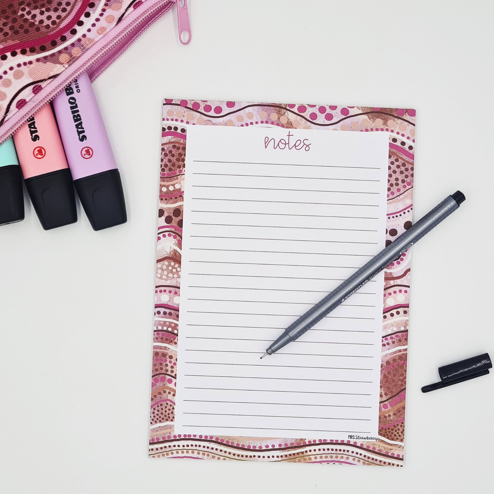 Rosie Paine First Nations Notepad A5: Mother Earth