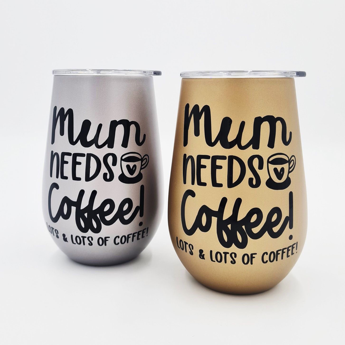 Mum Needs Coffee Insulated Coffee Mug