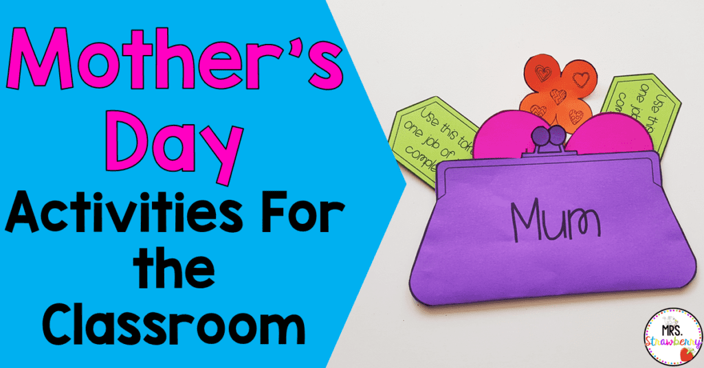 Mother's Day activities for the classroom header